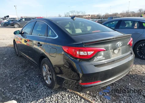 2016 Hyundai Sonata Se из США, поврежденный, VIN 5NPE24AF8GH401707